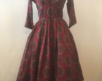Vintage 1950's Anne Fogarty Dress