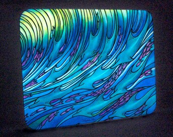 Wave of the Dolphin Cutting Board or Hot Plate
