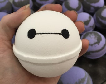 Baymax inspired bath bomb