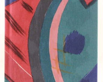 New! Vintage Colorful Writing Journal. 150 Lined Sheets.