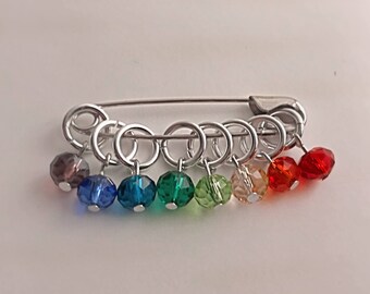 Over The Rainbow Stitch Markers