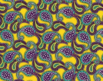 Paisley Tears A - Liberty London tana lawn fabric