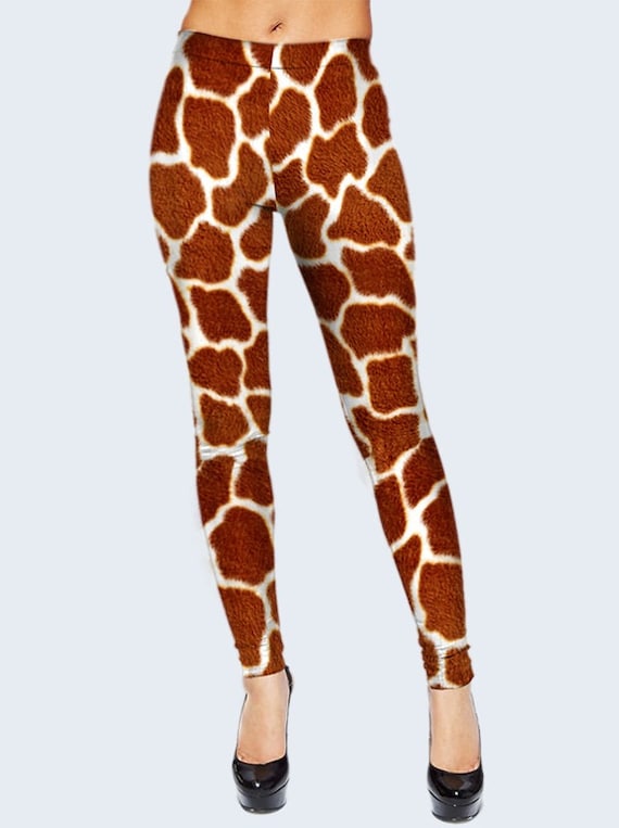 nike giraffe print leggings