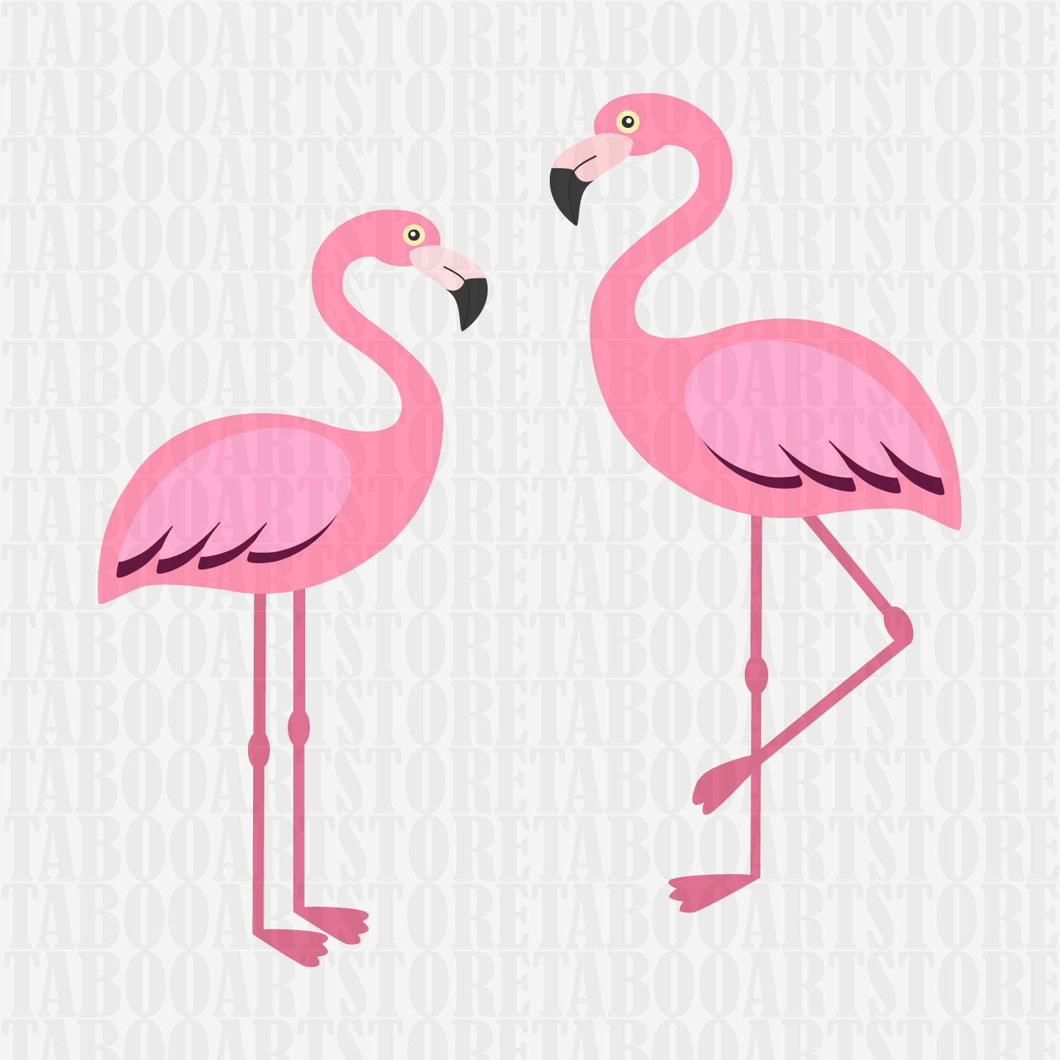 Download SVG Flamingo Cut File flamingo SVG Silhouette Cut File