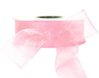 Light Pink Sheer Ribbon (10-##-S-130)