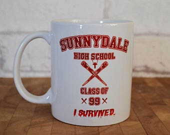Buffy the Vampire Slayer Mug, Sunnydale, Buffy Mug