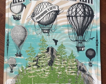 Leftover Salmon - December 31st, 2016 - The Depot, Salt Lake City - Limited Edition Poster
