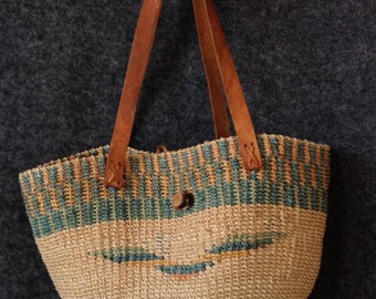 Vintage Sisal woven bag