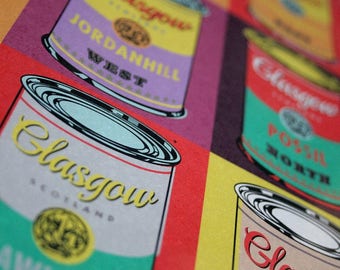 Glasgow Soup. Large Giclee print.