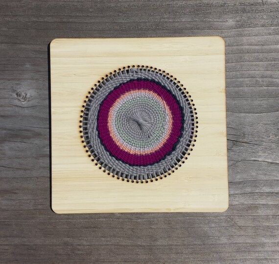Items similar to Round Wall Hanging Loom made of Bamboo on Etsy