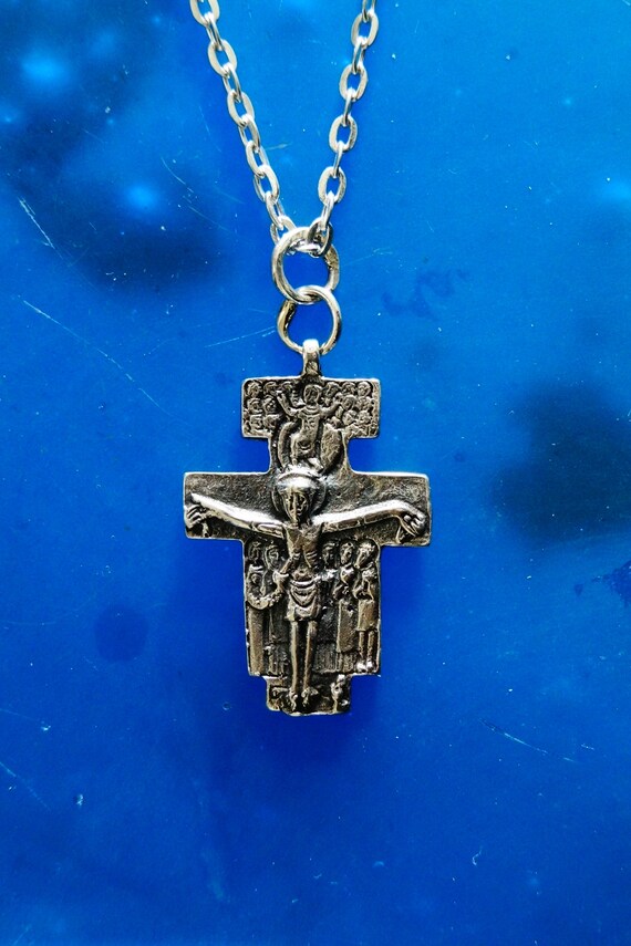 Cross Saint Francis of Assisi San Damiano Crucifix Made in