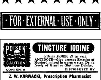 Mercantile Exclusive Stamp, Jenni Bowlin Studios, Poison Clear Stamp