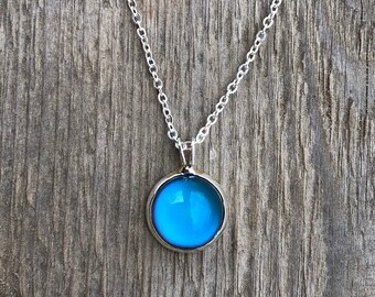 Mood necklace, moodnecklace, moodstone, mood stone, color changing, necklace, gift, present, jewelry, birthday gift, present, valentine