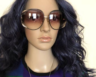 Christian Dior Model 2250 OVERSIZED 1980's Vintage Sunglasses