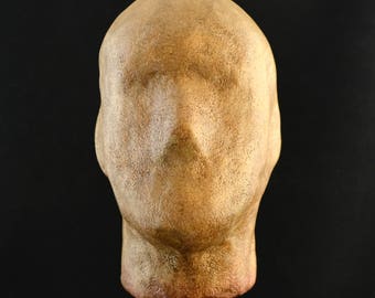 Severed Golem Head - Mask Display Stand - Khaad