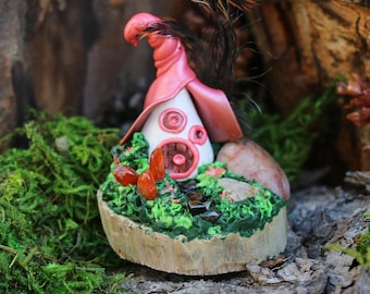 gnome home, fairy house, pixie palace
