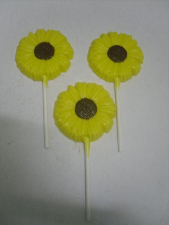 Spring Flowers Lollipops