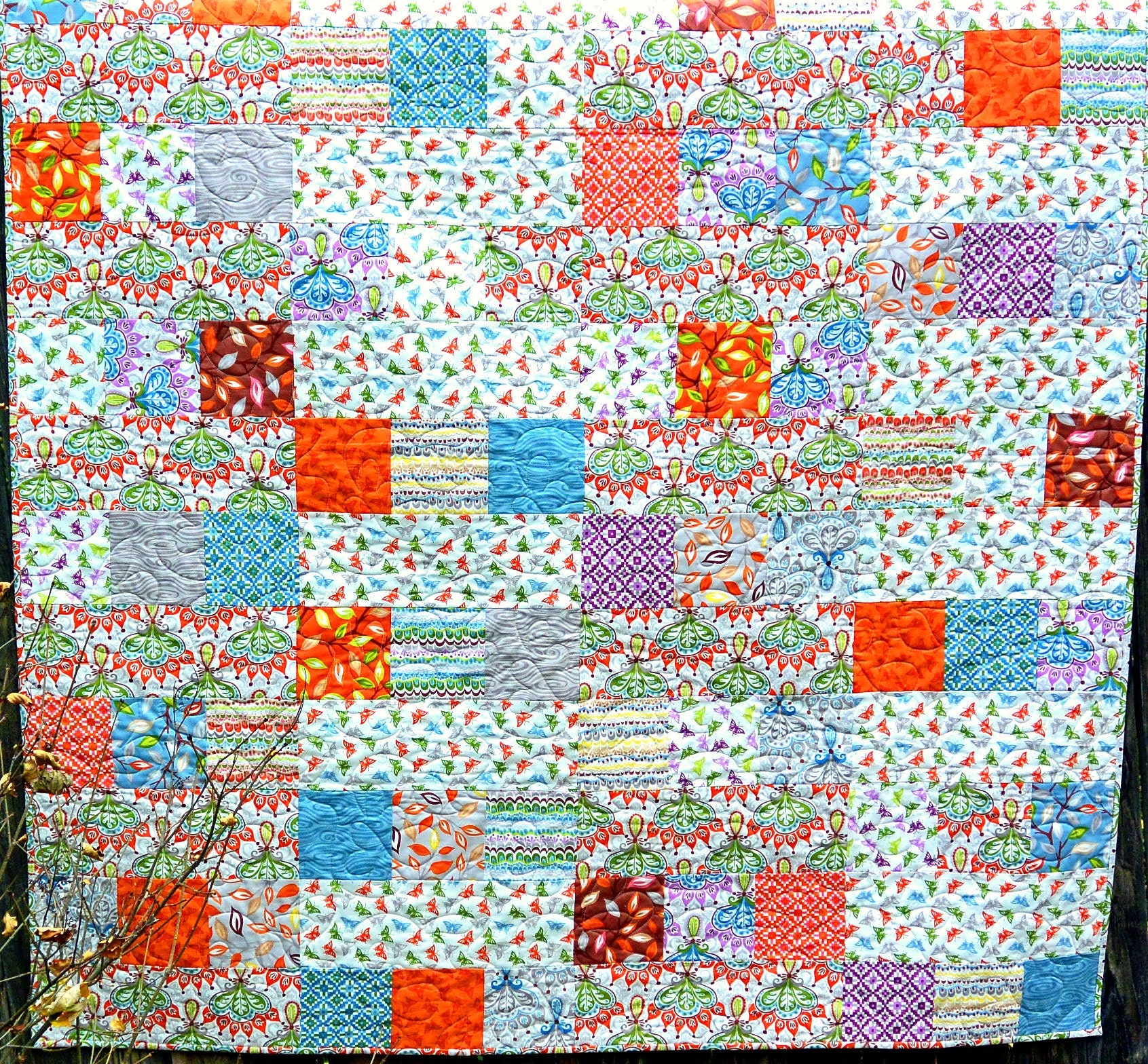 Handmade Quilts For Sale Butterfly Lap Quilt Quilted Throw Home Handmade Quilts For Sale Butterfly Lap Quilt Quilted Throw Home