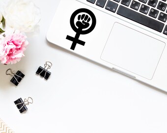 Decal {Feminist 1} Girl Power/Feminism/Girl Gang,Laptop Decal/Laptop Sticker/Phone decal/Phone sticker/Car Sticker/Car Decal/Window Decal