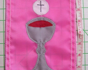 Mini 6 inch by 8 inch First Communion Banner