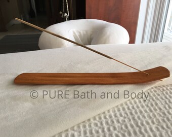Wooden Incense Holder, Incense Burner, Stand, Chakras, Energy, Mind, Body, Incense