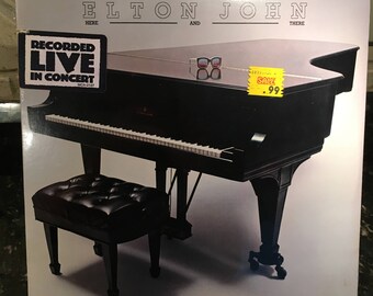 Elton John - "Here & There" - Rare Sealed Record LP Vinyl - Free Shipping!