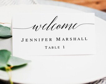 printable table name etsy