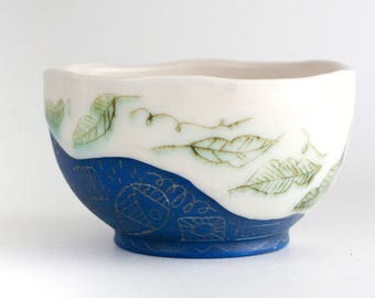 Bowl - Dinnerware - Illustrated - Folk - Nature