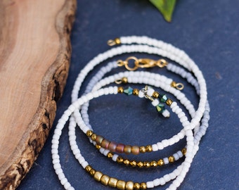 Friendship Bracelet, Dainty Bracelet, Adjustable Bracelet, Seed Bead Bracelet, Bridesmaid, Dainty Bracelet, Beaded Bracelet, Stones By Grace