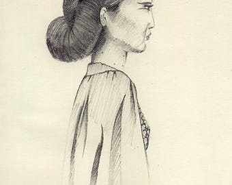 Portrairt ala Hyperstrokes in Pencil