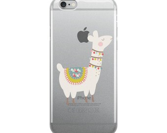 Cute Llama iPhone Case