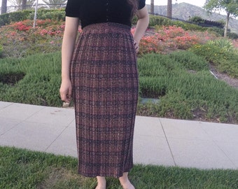HIGH Waisted LONG Pleated Skirt