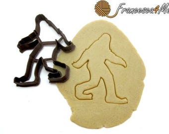 Sasquatch/Bigfoot Cookie Cutter/Multi-Size/Dishwasher Safe Available