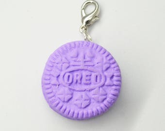 Key Oreo purple lavender pastel Fimo