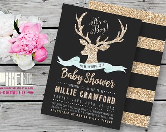 Country Style Baby Shower Invitations 10