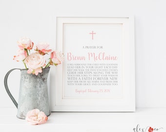 Baptism Printable. Custom Baptism Sign. Christening Party. Baby Baptism. Baptism Sign Girl. Baptism Decorations. Baptism Party.