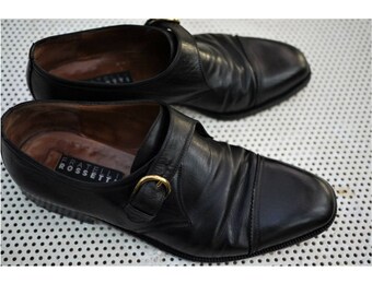Fratelli Rossetti shoes Made in Italy/vintage shoes black color