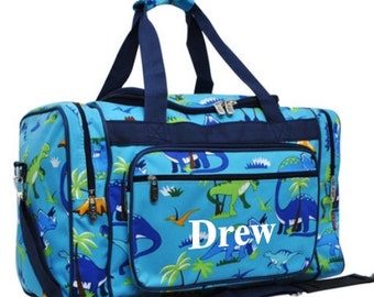 Monogram Dinosaur 20 Inch Duffle