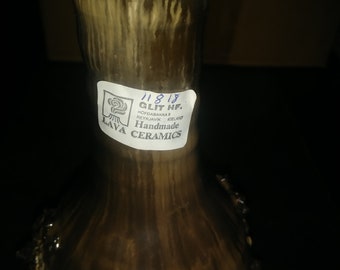 Glit, Iceland: Vintage Icelandic Real Volcanic Lava Ceramic