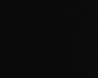 Cambridge Fine Black Lawn Fabric For Lingerie, Lining, Underlining, and Quilting 100% Cotton 44" Wide - Half Yard