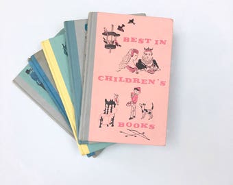50's Best in Children's Books 5 volume lot