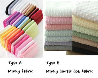 minky fabric/mink fabric/dimple fabric