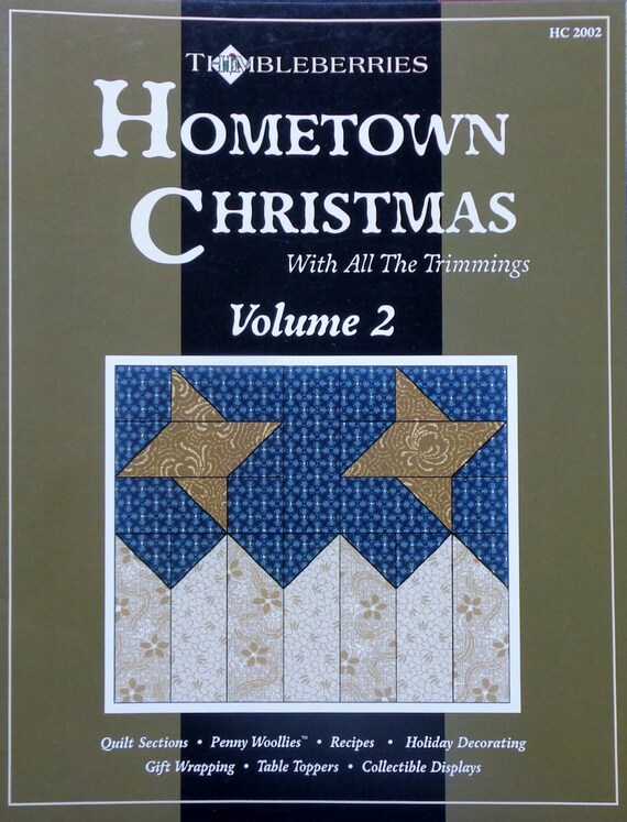 Thimbleberries Quilt Book HOMETOWN CHRISTMAS Volume 2
