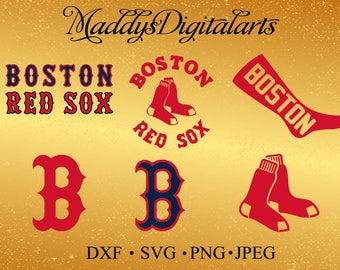 Boston Red Sox Baseball SVG, Boston Red Sox, Red Sox SVG, Baseball Clipart, Boston Red Sox