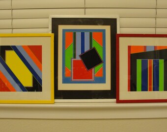 PETER FREUDENTHAL ORIGINAL Signed Silkscreen Print Set of 3