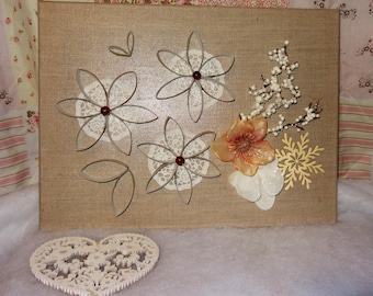 decorative wall flowers