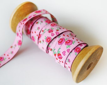 WebBand Farbenmix Rose WebBand Rosa
