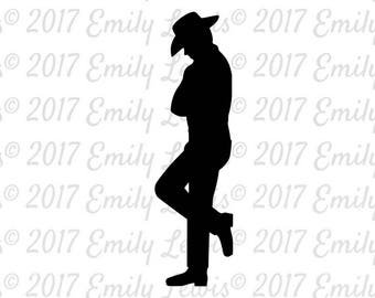 cowboy svgs - cowboy cut files - cowboy stencils - cowboy clipart - cowboy svg files - cowboy silhouette - cameo - cricut - cowboy svg cuts