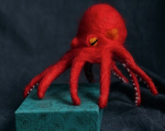 Needle Felted Pacific Octopus
