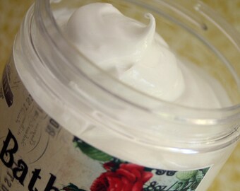 Bestseller Custom Crema 8oz Body Butter with Organic Shea and Cocoa Butters VEGAN lotion